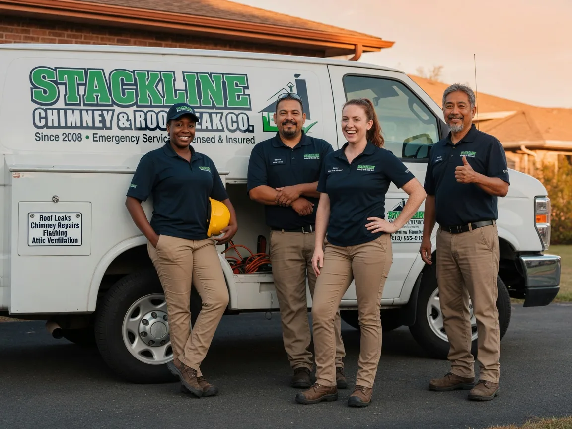 Chimney flashing repair company in Kokomo, MS